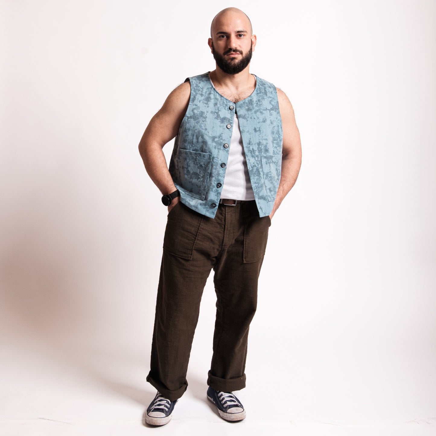 Dark Green Fatigue Pants