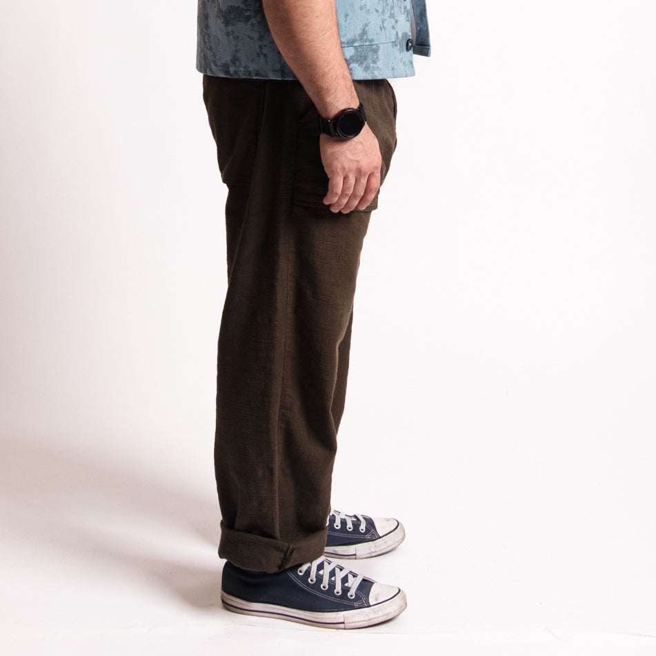 Dark Green Fatigue Pants