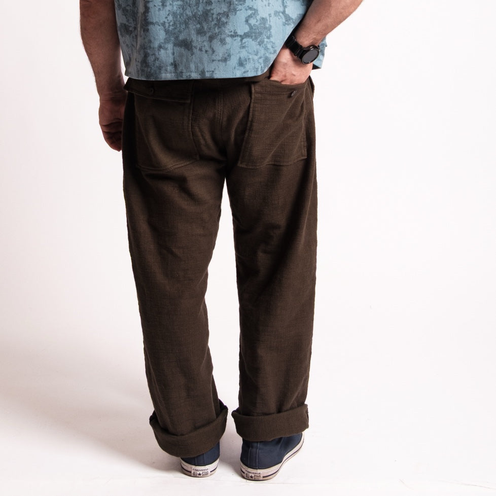 Dark Green Fatigue Pants