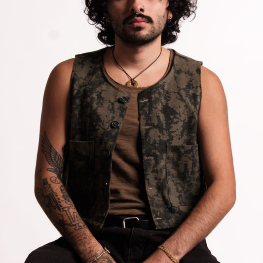 Vamos Vest | Moss